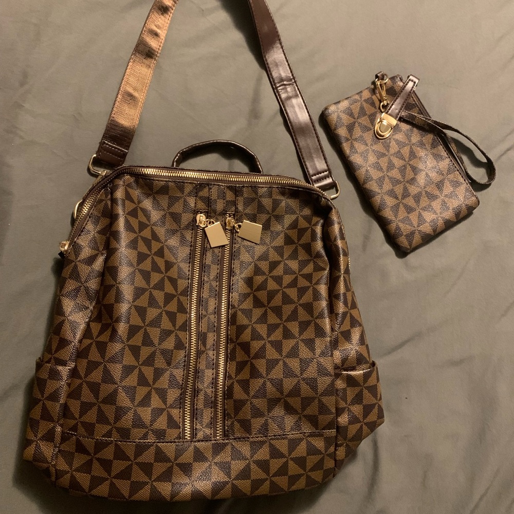 Brand new backpack/purse